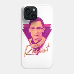 Ruth Bader Ginsburg Neon Colors Phone Case