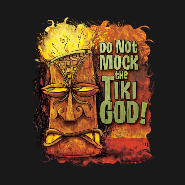 Do Not Mock The Tiki God! by zerostreet