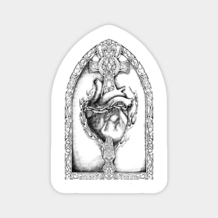 Sacred Heart of Jesus Christ Magnet