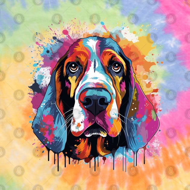 Watercolor Basset hound by CatCoconut-Art