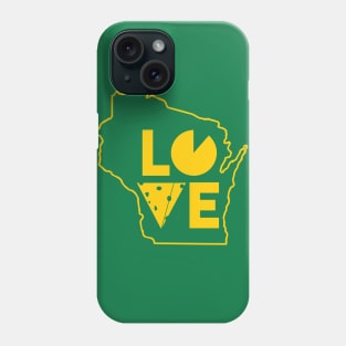 Wisconsin LOVE Phone Case