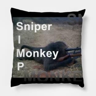 Sniper Monkey Pillow