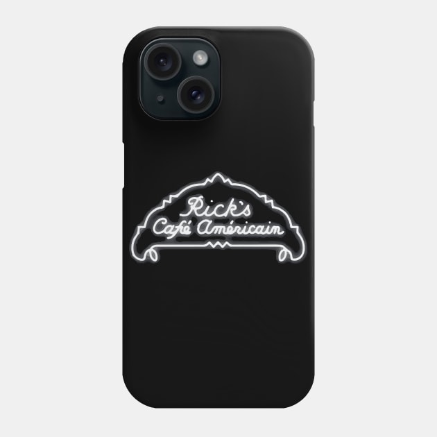 Rick's Cafe Americain Phone Case by mariansar