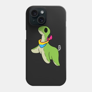 Pansexual pride Nessie Phone Case