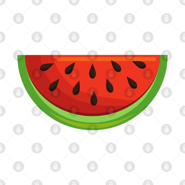 Watermelon Design, Summer Fun Fruit Print by Seaglass Girl Designs