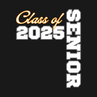 Class of 2025 Senior 25 Shirt High School Graduation Party T-Shirt