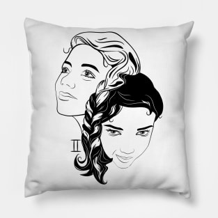 Gemini (zodiac) Pillow