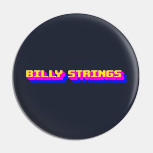 8bit Gaming Style Billy Strings Animated Pin