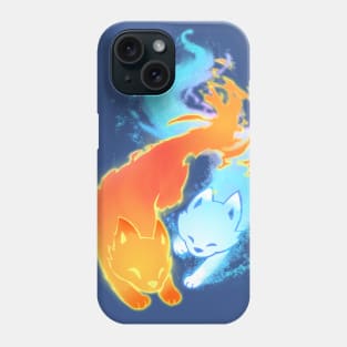 Fire and Ice Phone Case