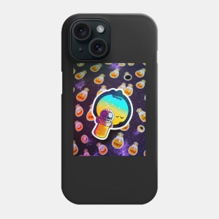 halloween zombie beer Phone Case