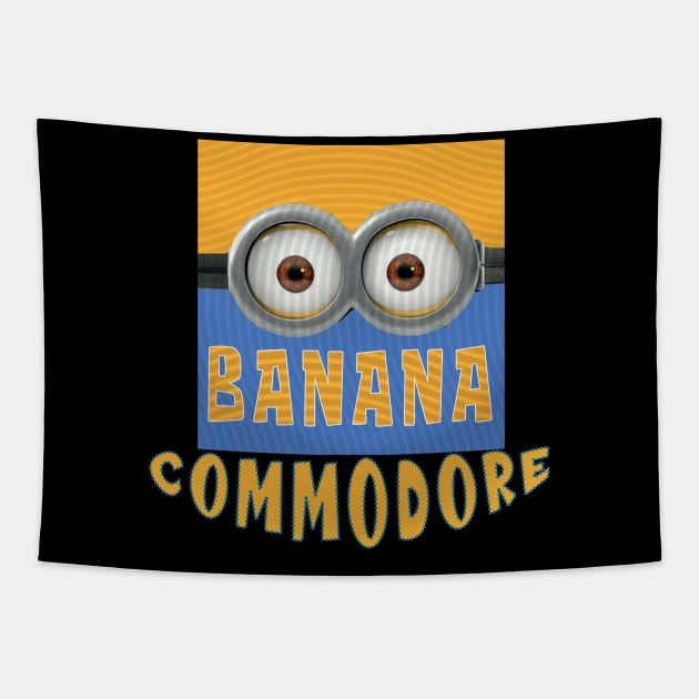 DESPICABLE MINION AMERICA COMMODORE Tapestry by LuckYA