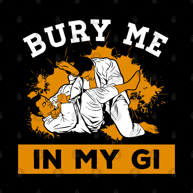 Bury me in my gi by indigosstuff