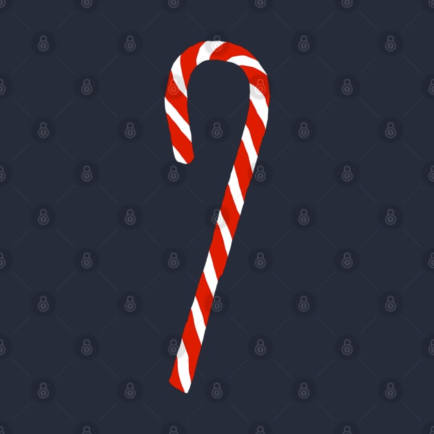 Christmas Candy Cane by ellenhenryart