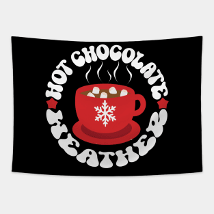 Hot Chocolate Weather, Winter Hot Cocoa Lover Tapestry