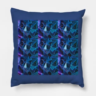 Abstract Geometrical Pattern (We are Sailing) Pillow