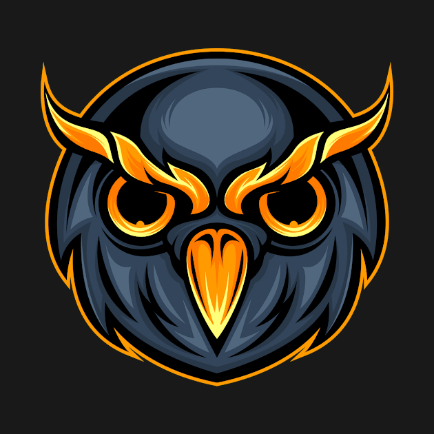 Owl Head by Nightnokturnal