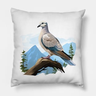 Collared Dove Pillow