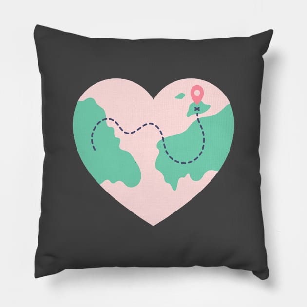 Destination x Pillow by Emjay Doodles