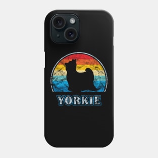 Yorkie Vintage Design Yorkshire Terrier Dog Phone Case