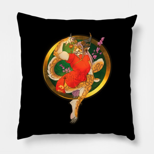 Lunar New Year - Asiria Pillow by Synzaphine