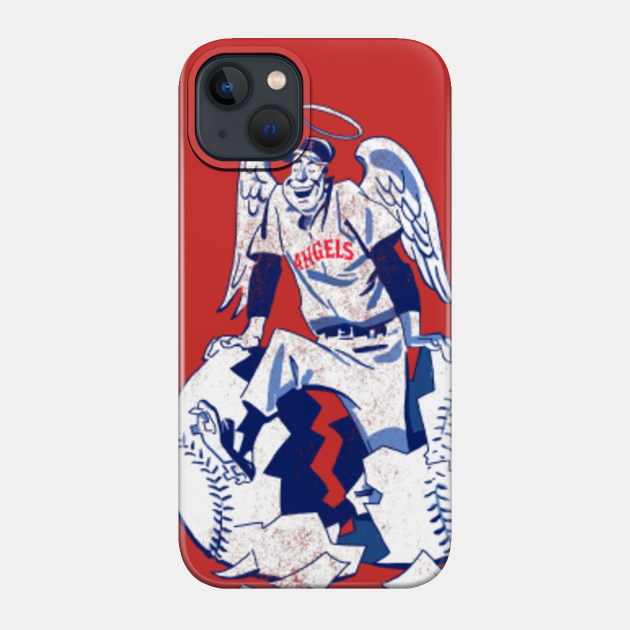 Vintage Angels - Los Angeles Angels - Phone Case