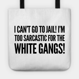 Nick Miller I can’t go to jail Tote