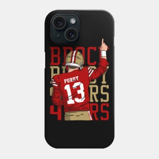 Brock Purdy Back Phone Case