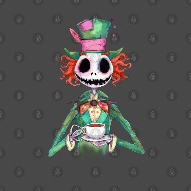 Skeleton Hatter by LVBart