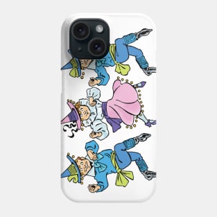 Vintage Munchkins from the Wizard of Oz Phone Case