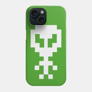 Pixel Space Alien Phone Case