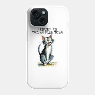 Cracy Cat Phone Case