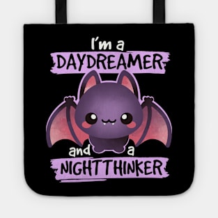 Daydreamer nightthinker bat Tote