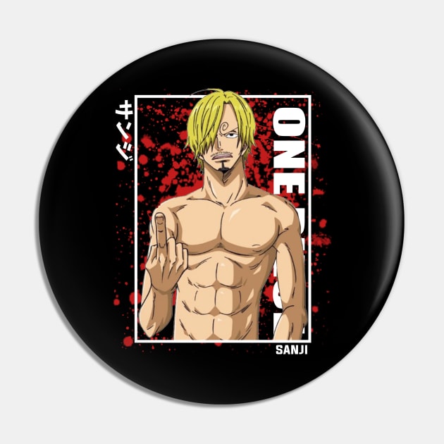 Sanji One Piece Pin by Otaku Emporium