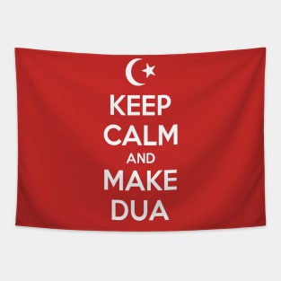 Keep Calm and Make Dua Tapestry