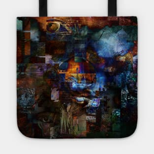 Man on a road to Heaven Tote