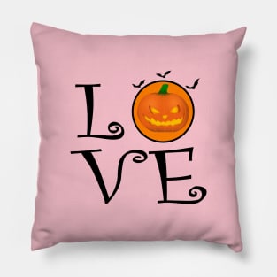 Love Halloween Pillow