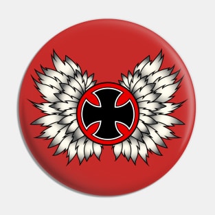 Flying Iron Cross Pin