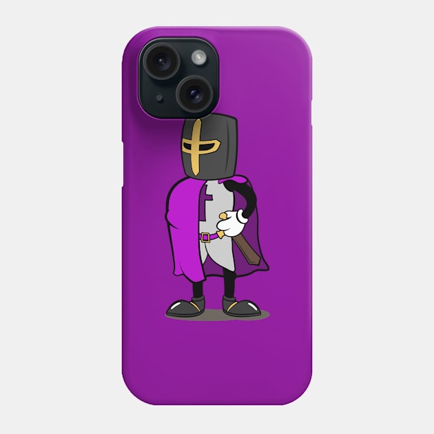 Teutonic Knight Cartoon (Player 6 colors, pink version) Phone Case by Koyaanisqatsian