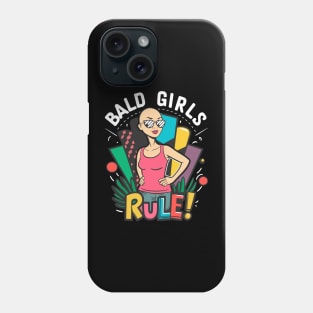 Bald girl Phone Case