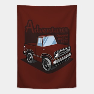 Maroon Adventurer - 1972 Tapestry