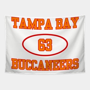 TAMPA BAY BUCCANEERS LEE ROY SELMON #63 Tapestry