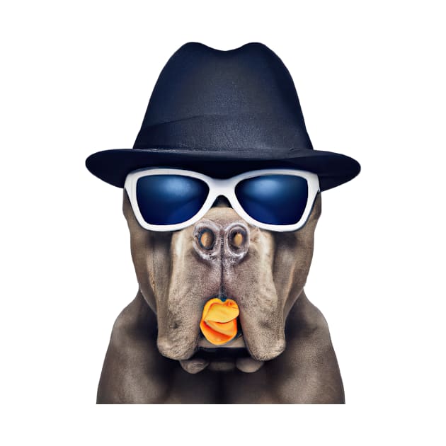 Cool Gangster Doggy by Lovely Animal Prints