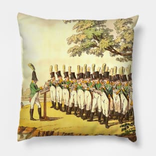 Green Uniform Military Regiment Pillow