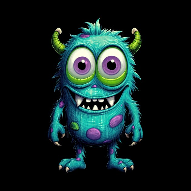 Cute Little Monster by difrats