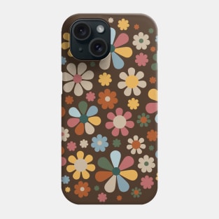 70's Retro Flower Pattern Phone Case