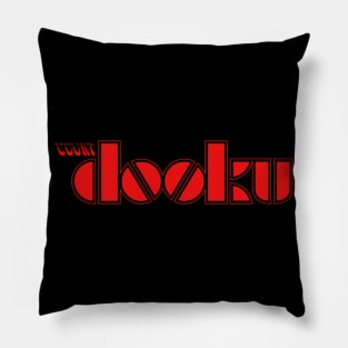 dooku Pillow