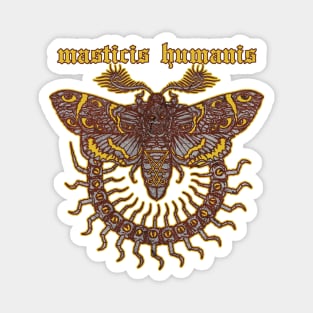 masticis humanis moth Magnet