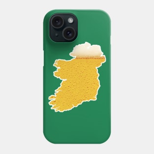 St Patricks day Ireland country Irish beer football soccer Phone Case