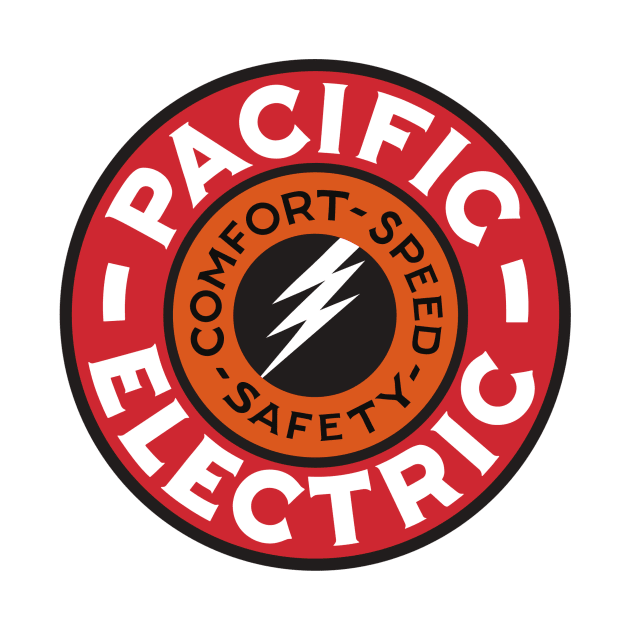 Retro Pacific Electric Railway by typeadesign