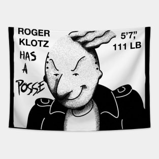 Roger has a posse Tapestry